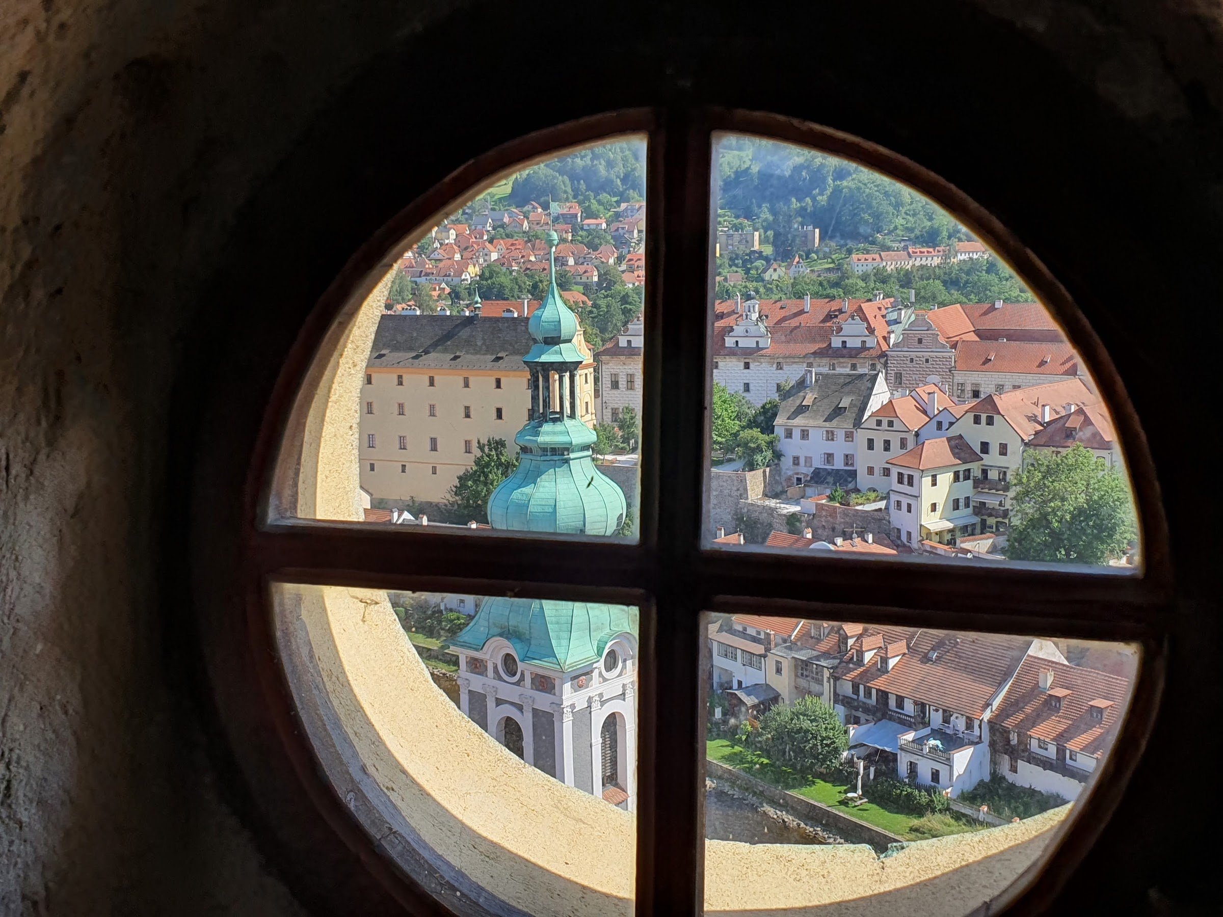 Český Krumlov Castle Tower